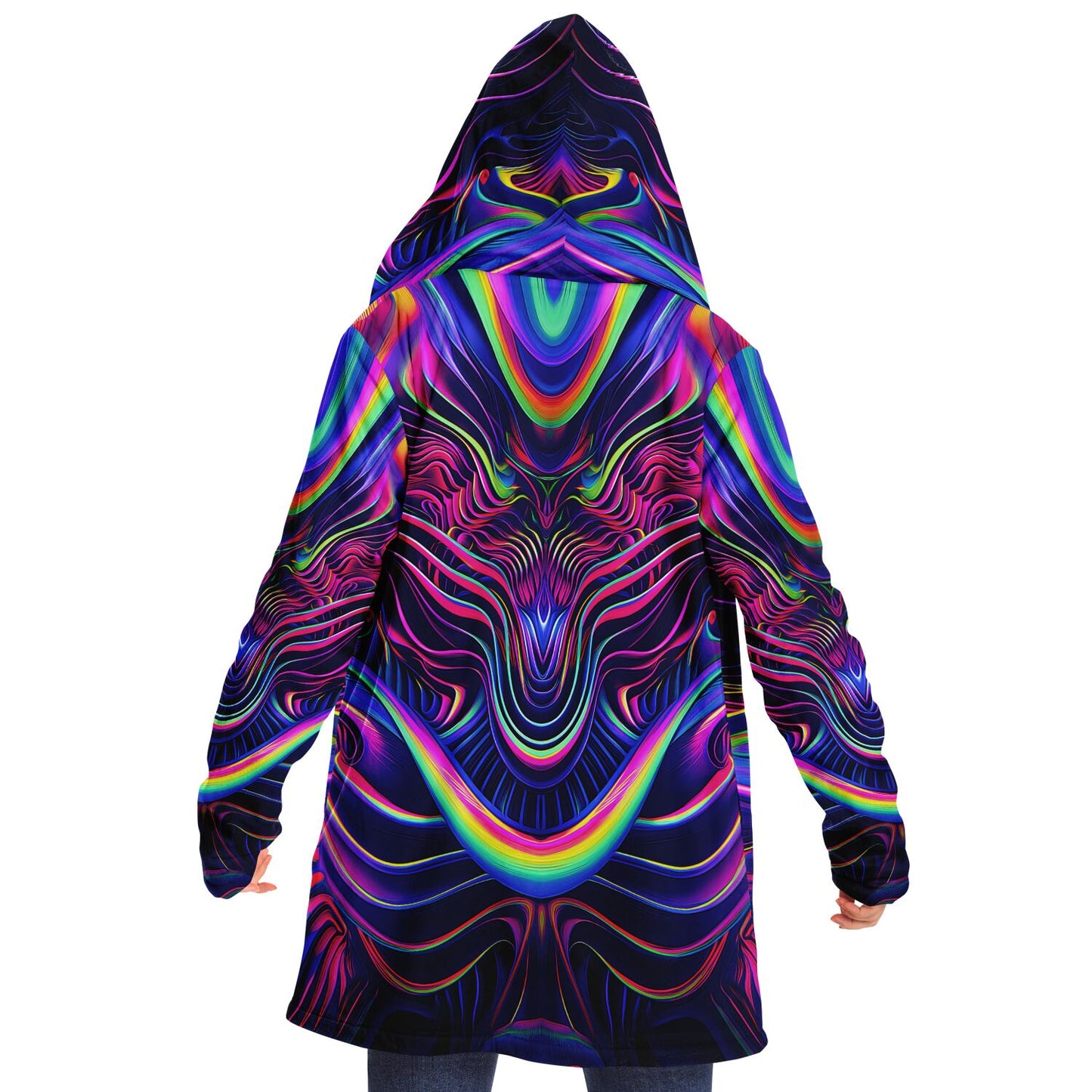 "The Neon Effect" HOODED CLOAK