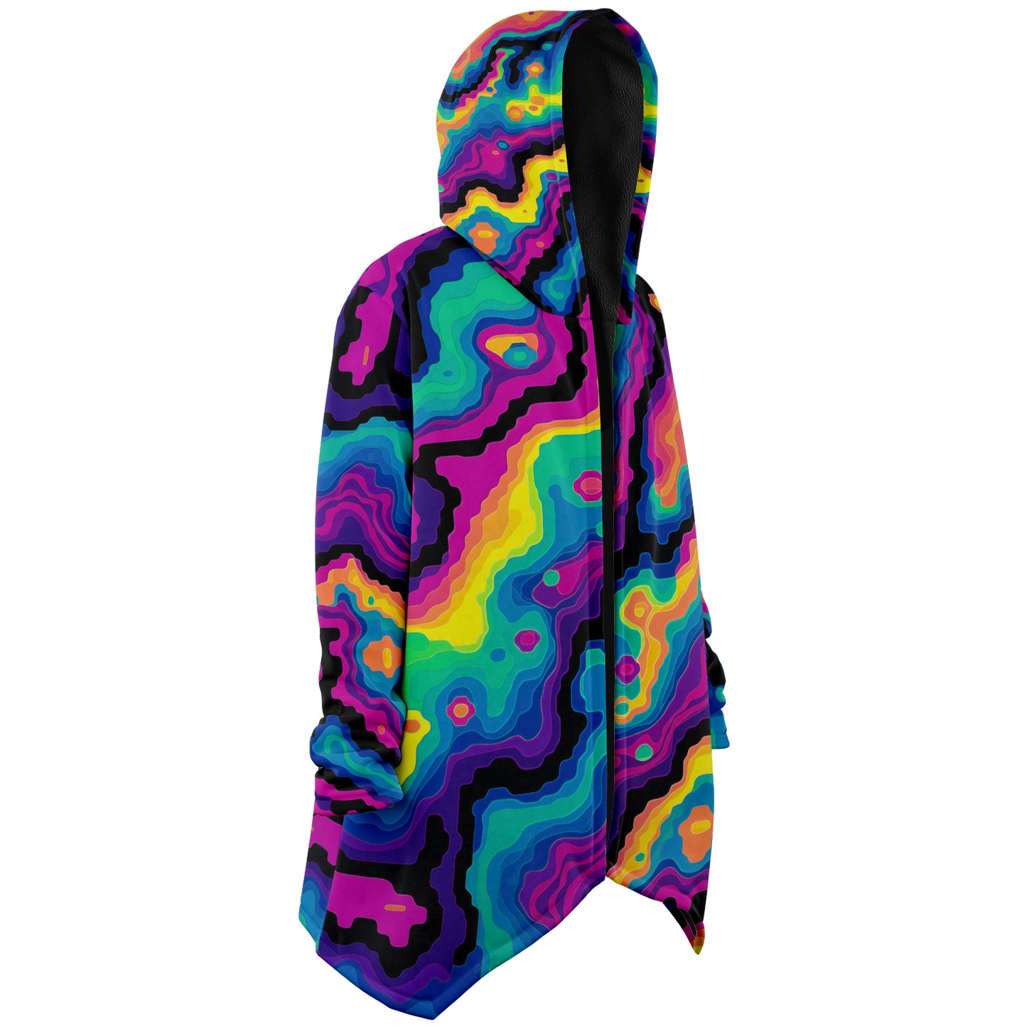 "Digiheat" HOODED CLOAK