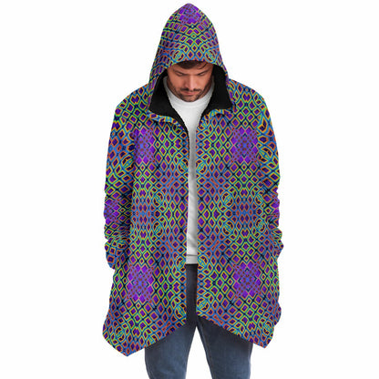 "Cymatic Surge" HOODED CLOAK