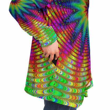 "Tie Dye Burst" HOODED CLOAK