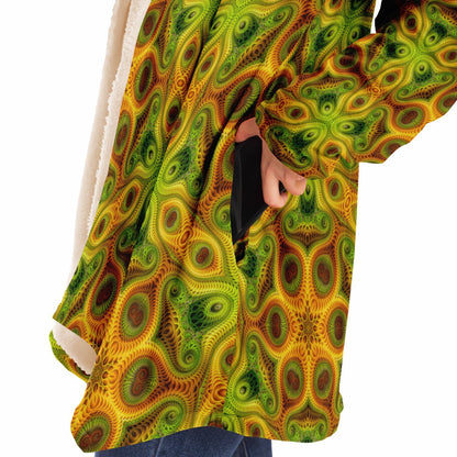 "Sun Lattice" HOODED CLOAK