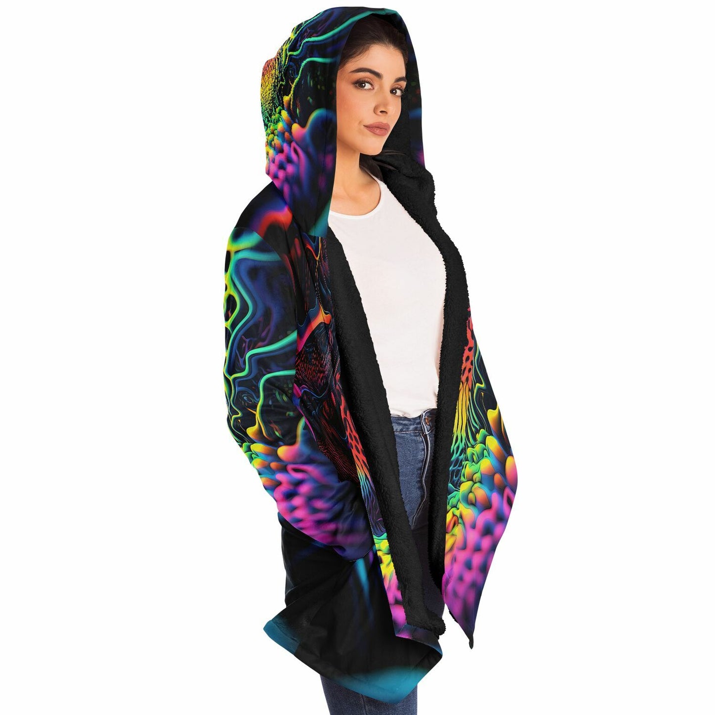 "Ferro Field" HOODED CLOAK