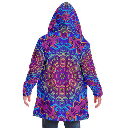 "7th Dimensional Star" (White) HOODED CLOAK