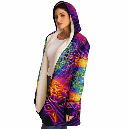 "Focused Thought" HOODED CLOAK