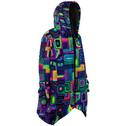 "Purple Delusion" HOODED CLOAK