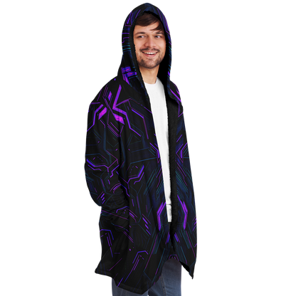"Alice In Night City" HOODED CLOAK