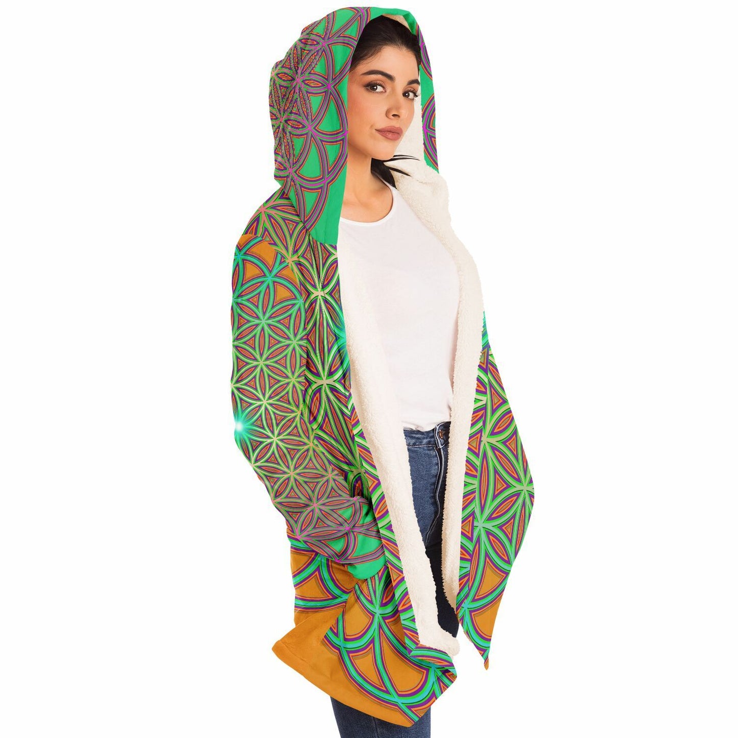 "311 FOL" HOODED CLOAK