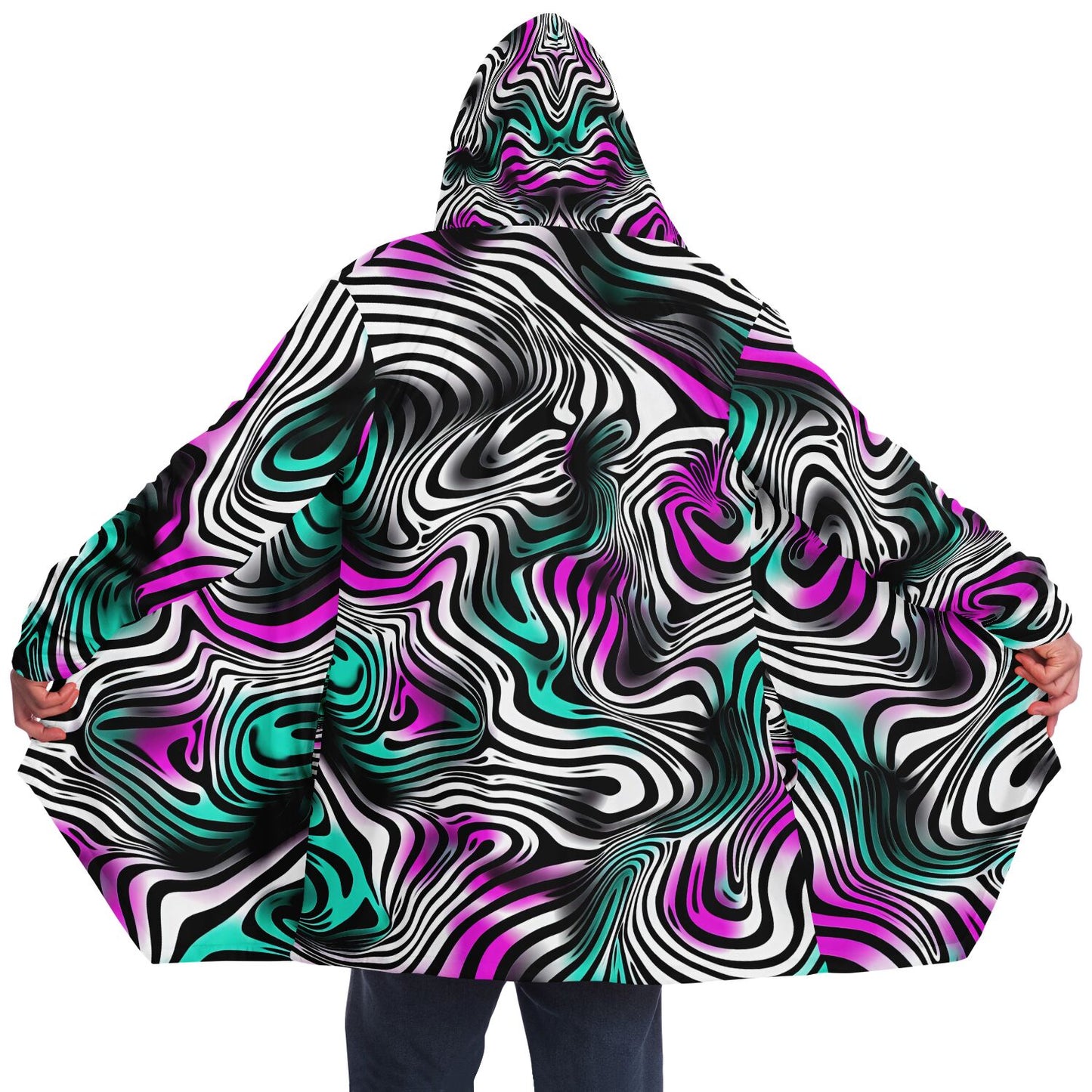 "Can't Catch This" HOODED CLOAK