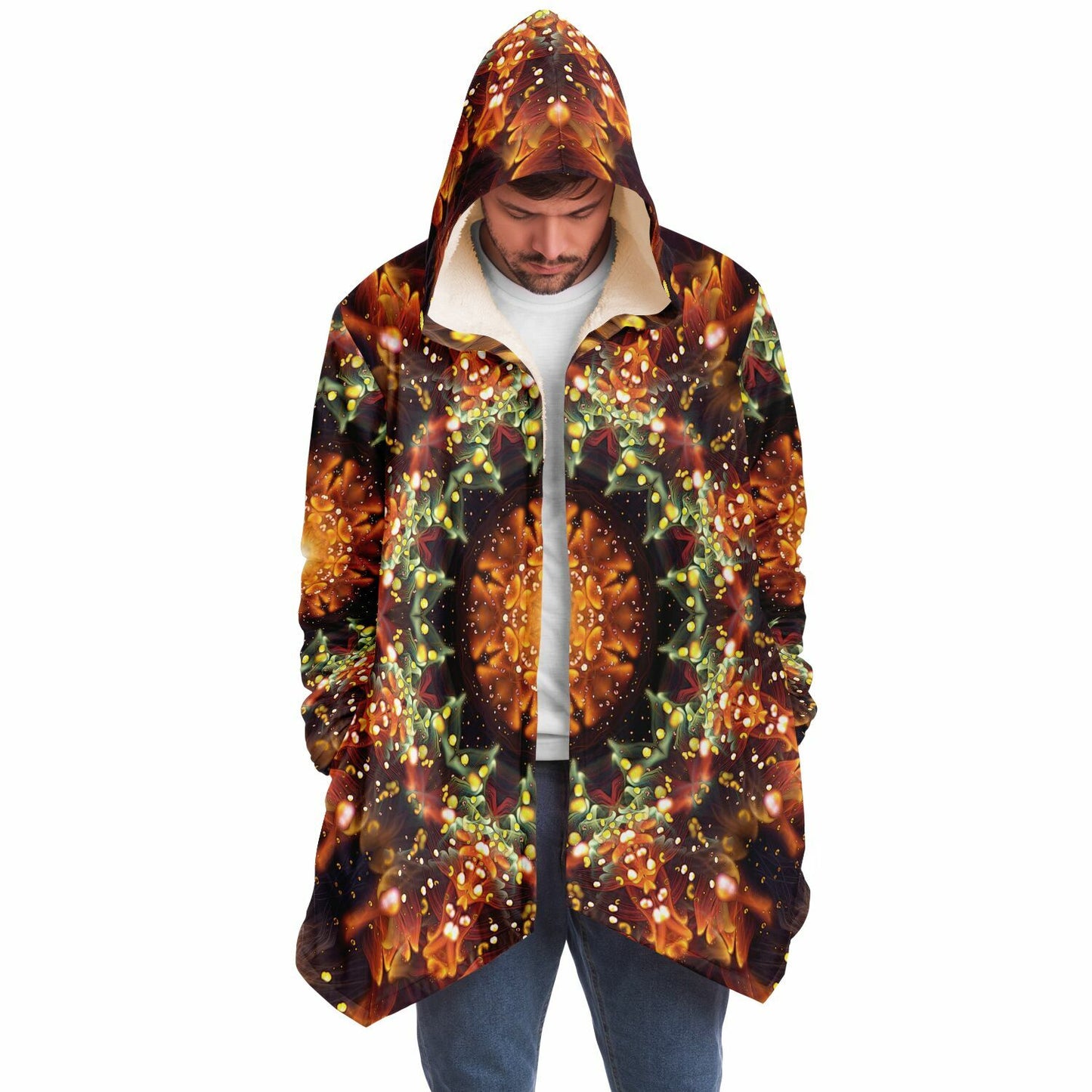 "Autumn Bloom" HOODED CLOAK