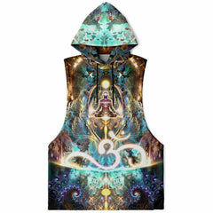 "Density 432" SLEEVELESS HOODIE