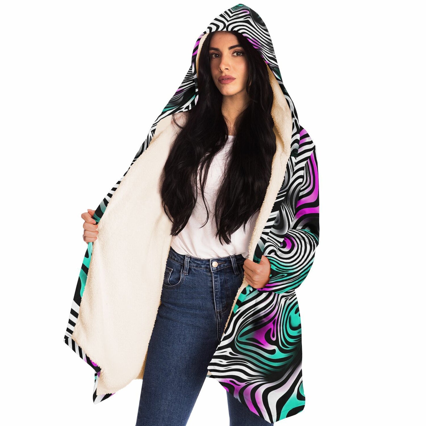 "Can't Catch This" HOODED CLOAK