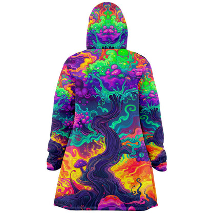"Mush Tree So Color" HOODED CLOAK