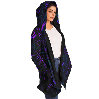 "Alice In Night City" HOODED CLOAK