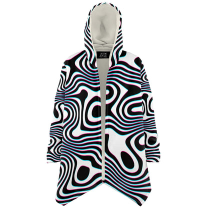 "Wild Cat (White)" HOODED CLOAK