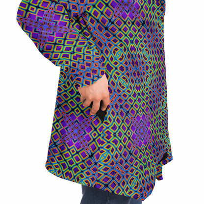 "Cymatic Surge" HOODED CLOAK