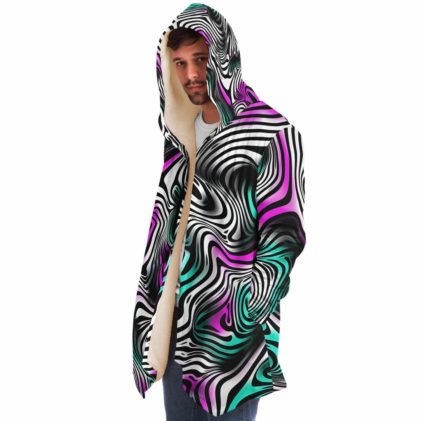 "Can't Catch This" HOODED CLOAK