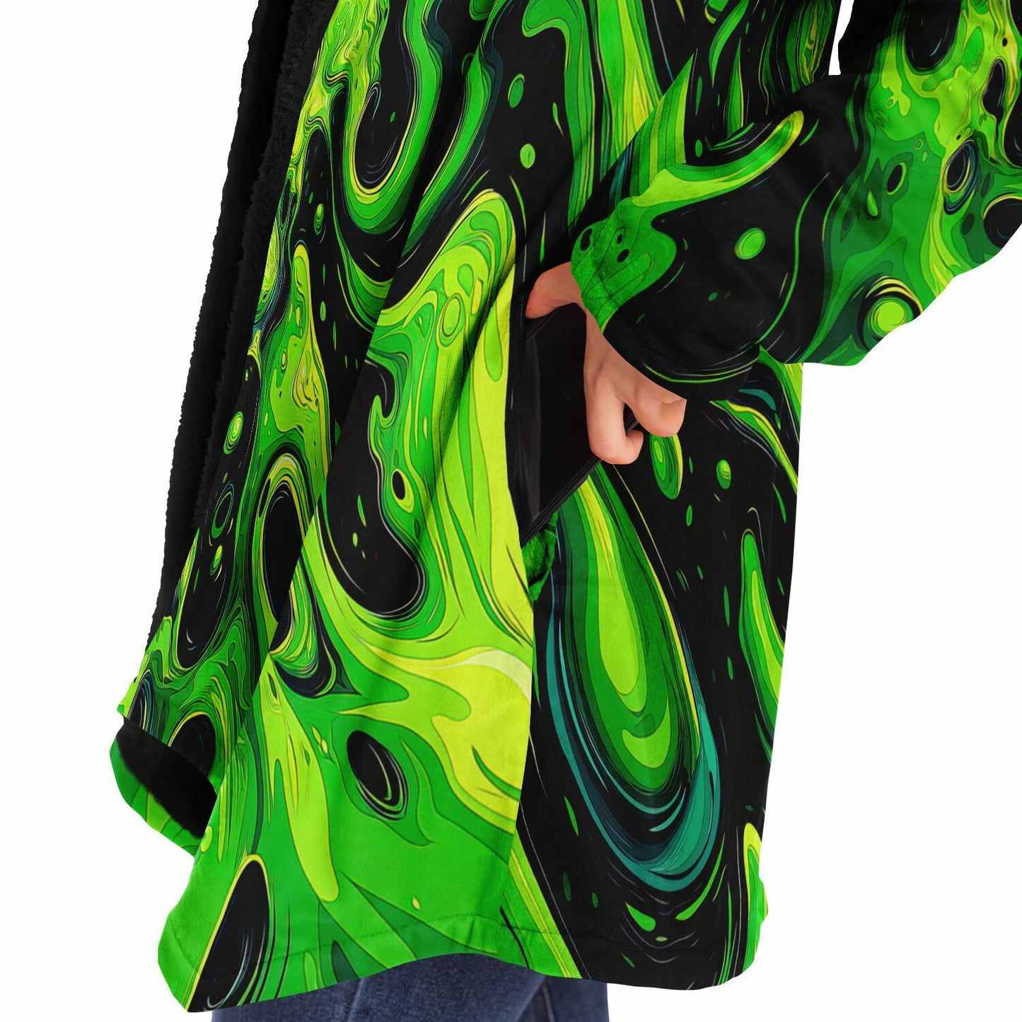 "Slimer" HOODED CLOAK