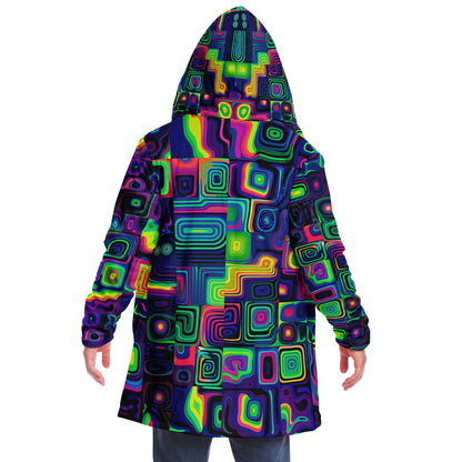 "Purple Delusion" HOODED CLOAK