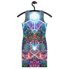 "Hunter's Moon V2" FITTED DRESS