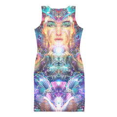 "Medicina" FITTED DRESS