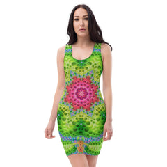 "Starburst" FITTED DRESS