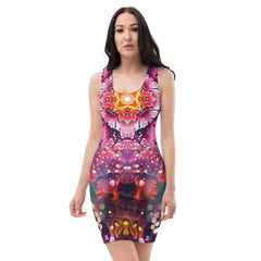 "Endless Mallow" FITTED DRESS