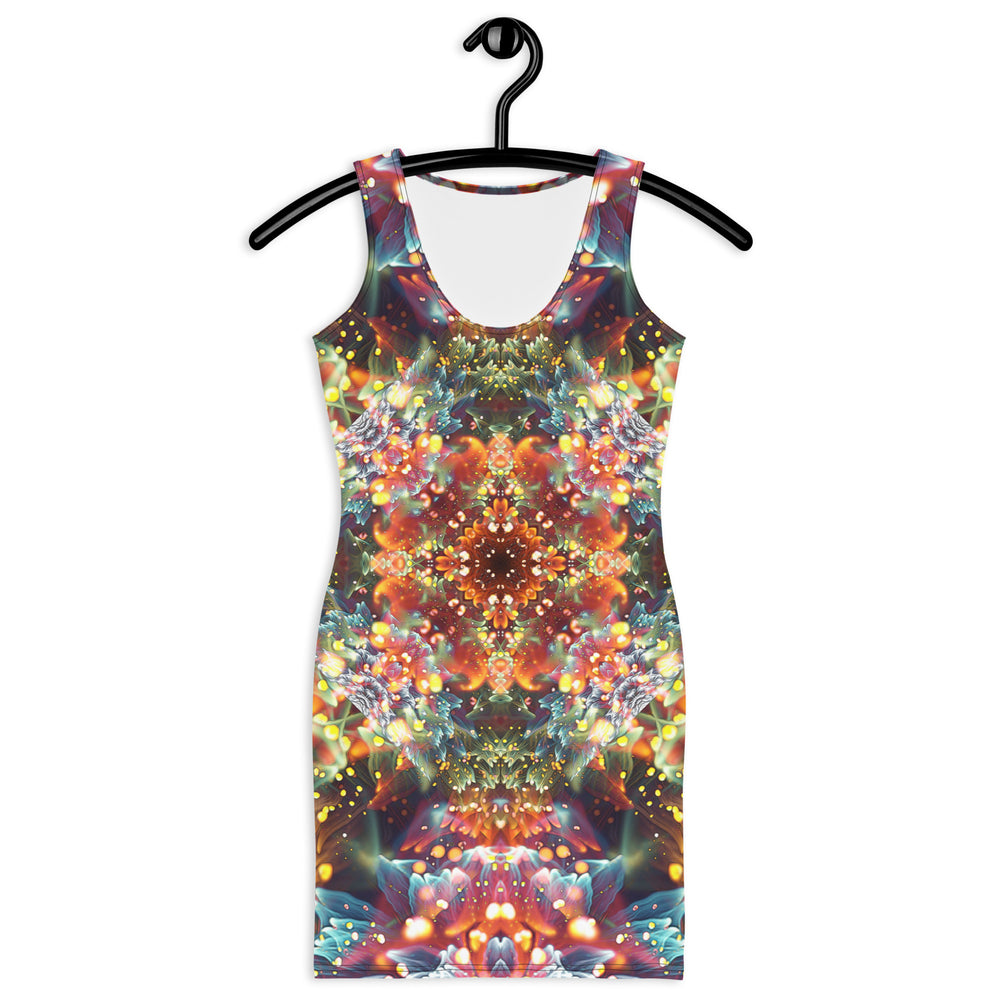 "Kaleidobloom" Bodycon FITTED DRESS