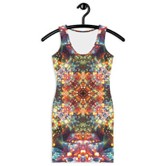 "Kaleidobloom" Bodycon FITTED DRESS