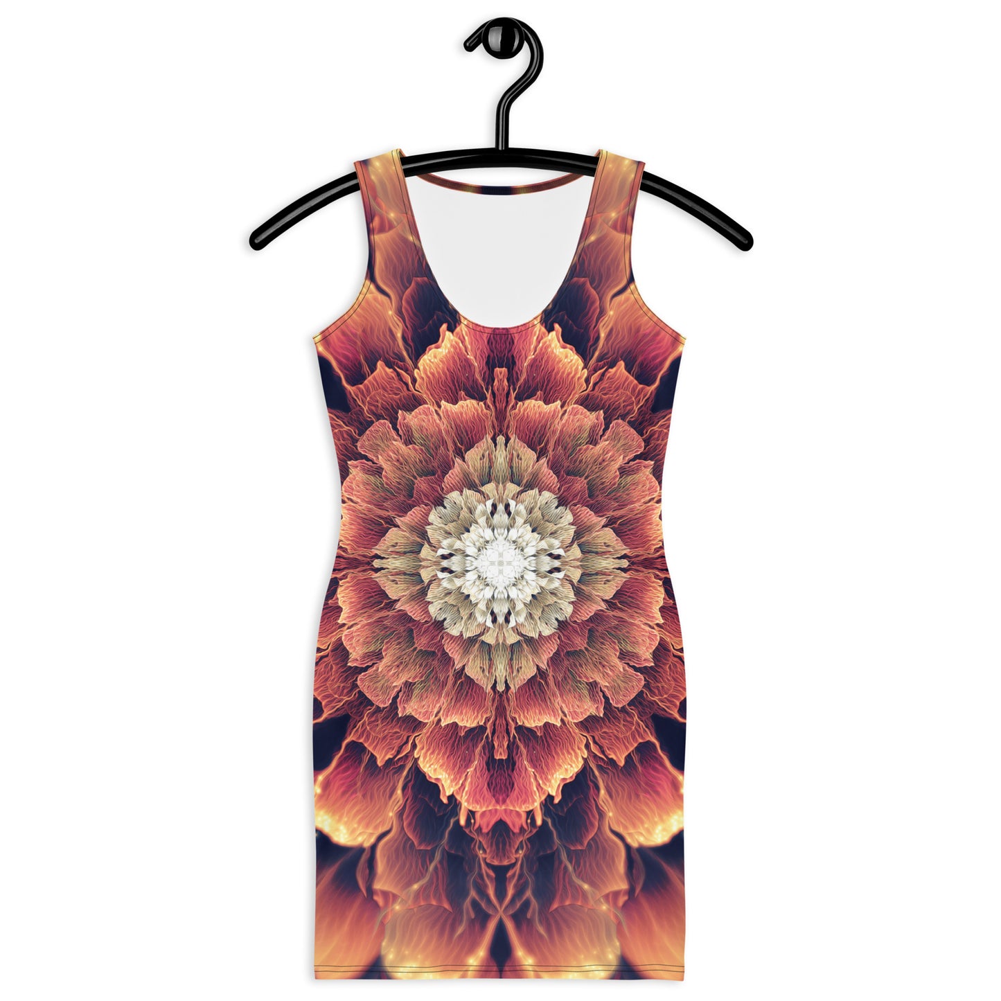"Mandala Bloom" Bodycon FITTED DRESS