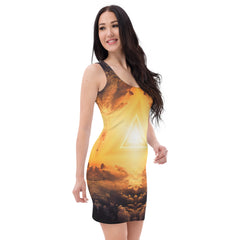 "Adieu" FITTED DRESS