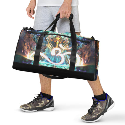 Front angle of the Density 432 duffle bag.