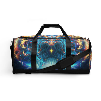 Front angle of the Polaris duffle bag.