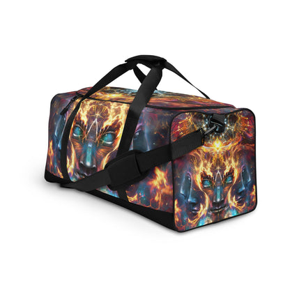 Left-front angle of the Wanderers duffle bag.