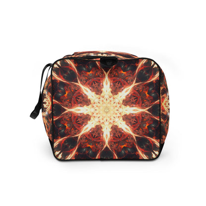 Left side view of the Muladhara duffle bag.