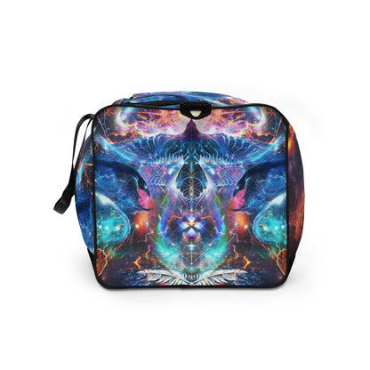 Left side view of the Soul Seeker duffle bag.