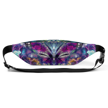 Back panel of the Emergence fanny pack.
