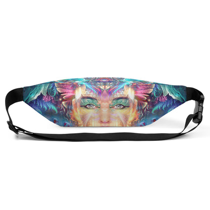 Back panel of the Medicina fanny pack.