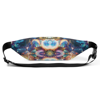Back panel of the Polaris fanny pack.