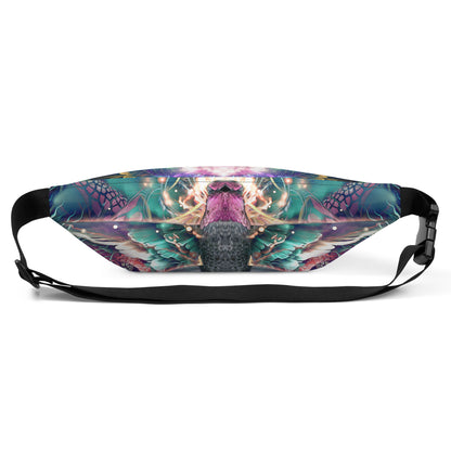 Back panel of the Nectar fanny pack.