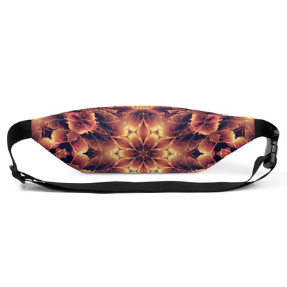 Back view of the Mandala Bloom V2 fanny pack.