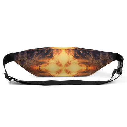 Back view of the Adieu fanny pack.