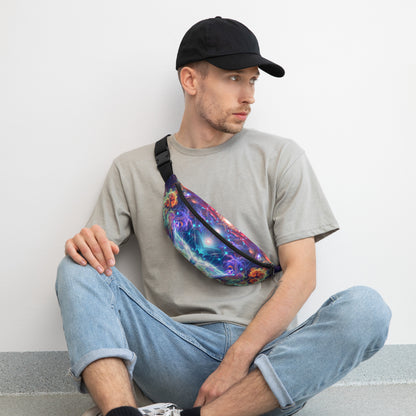 Additional front view of the Magnus Opum fanny pack and adjustable strap.