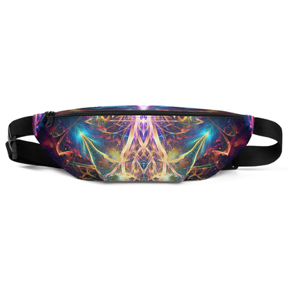 Additional front view of the Peekaboo fanny pack and adjustable strap.