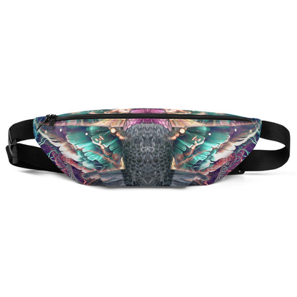 Another front angle of the Nectar fanny pack print.