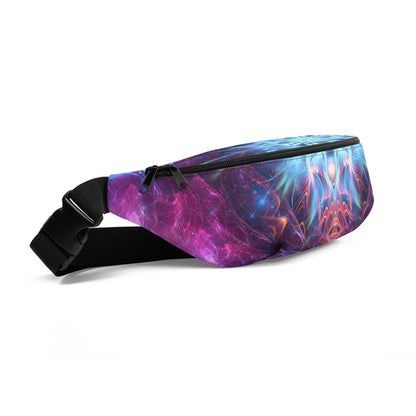 Side view of the Angelic Force fanny pack showing the adjustable strap.