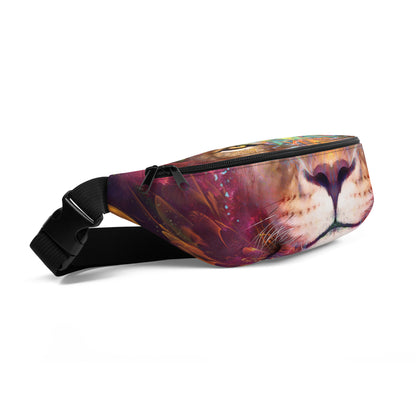 Side view of the Genesis fanny pack showing the adjustable strap.