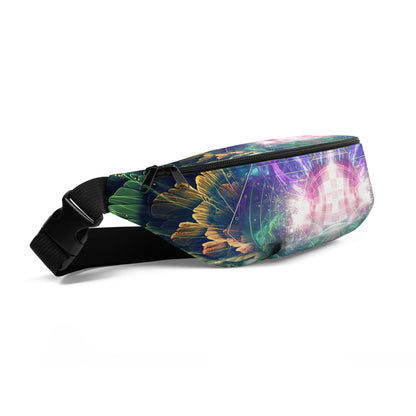 Side view of the Nectar fanny pack showing the adjustable strap.