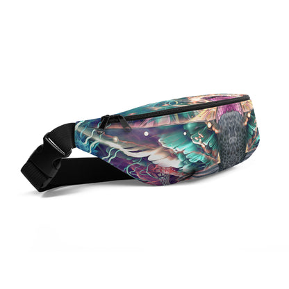 Side view of the Nectar fanny pack showing the adjustable strap.