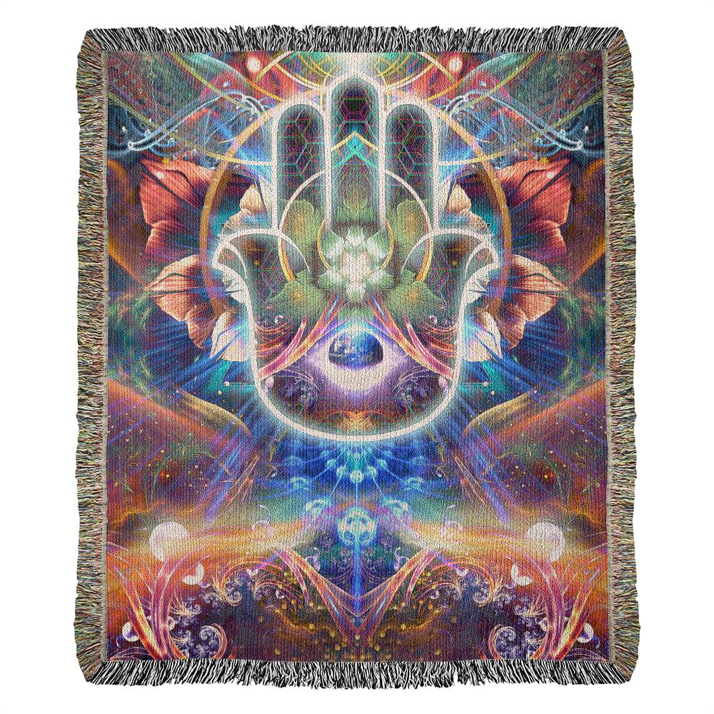 "Divine Protection" WOVEN BLANKET