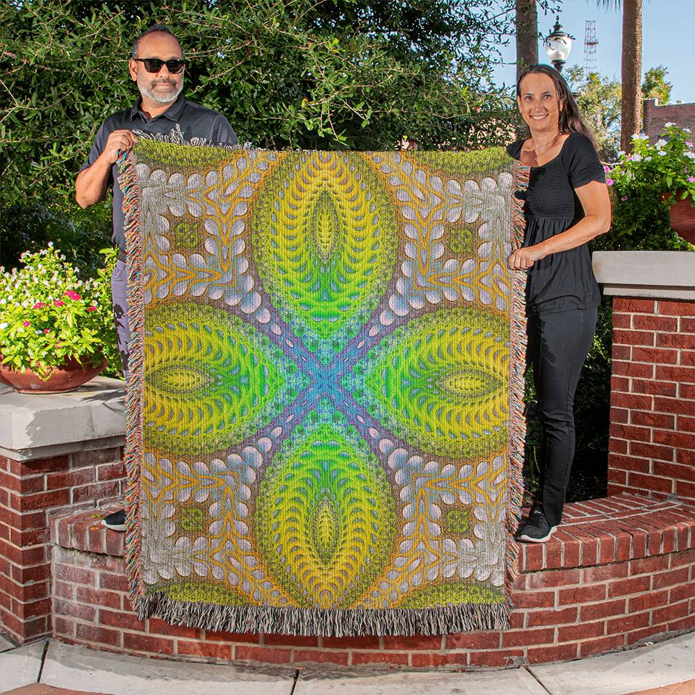 "Activation Initiated" WOVEN BLANKET